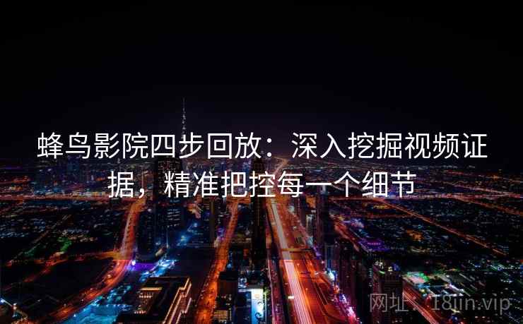 蜂鸟影院四步回放：深入挖掘视频证据，精准把控每一个细节